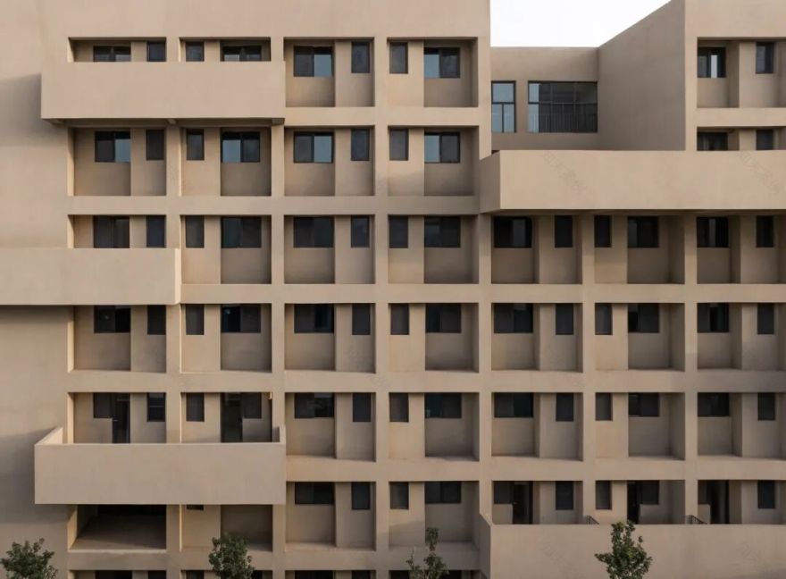 新疆塔里木大学新校区国际交流学院丨中国阿拉尔丨中国建筑设计研究院-48