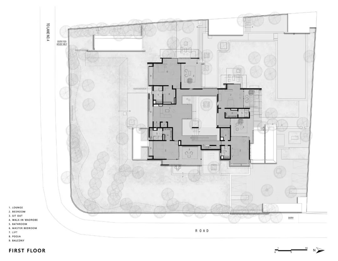 印度 Mindspace 建筑事务所打造流动空间与解构主义-25