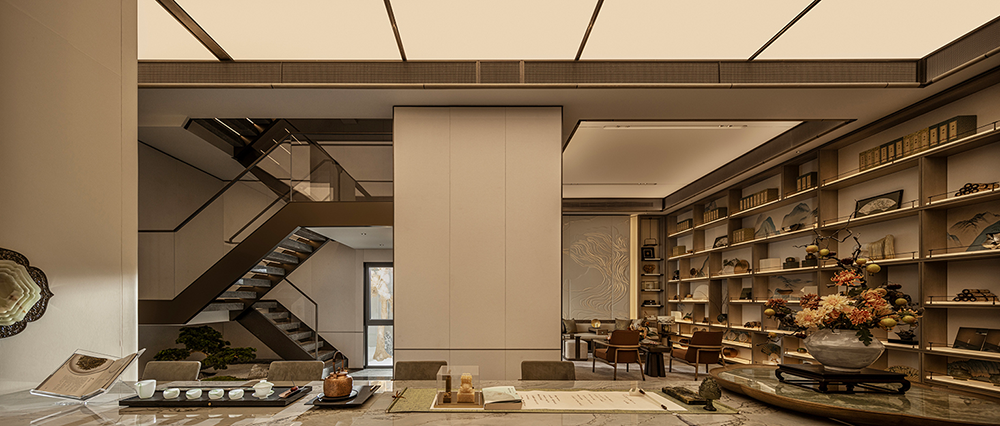 重庆电建西永泷悦长安合院别墅豪宅丨中国重庆丨深圳市盘石室内设计有限公司-18