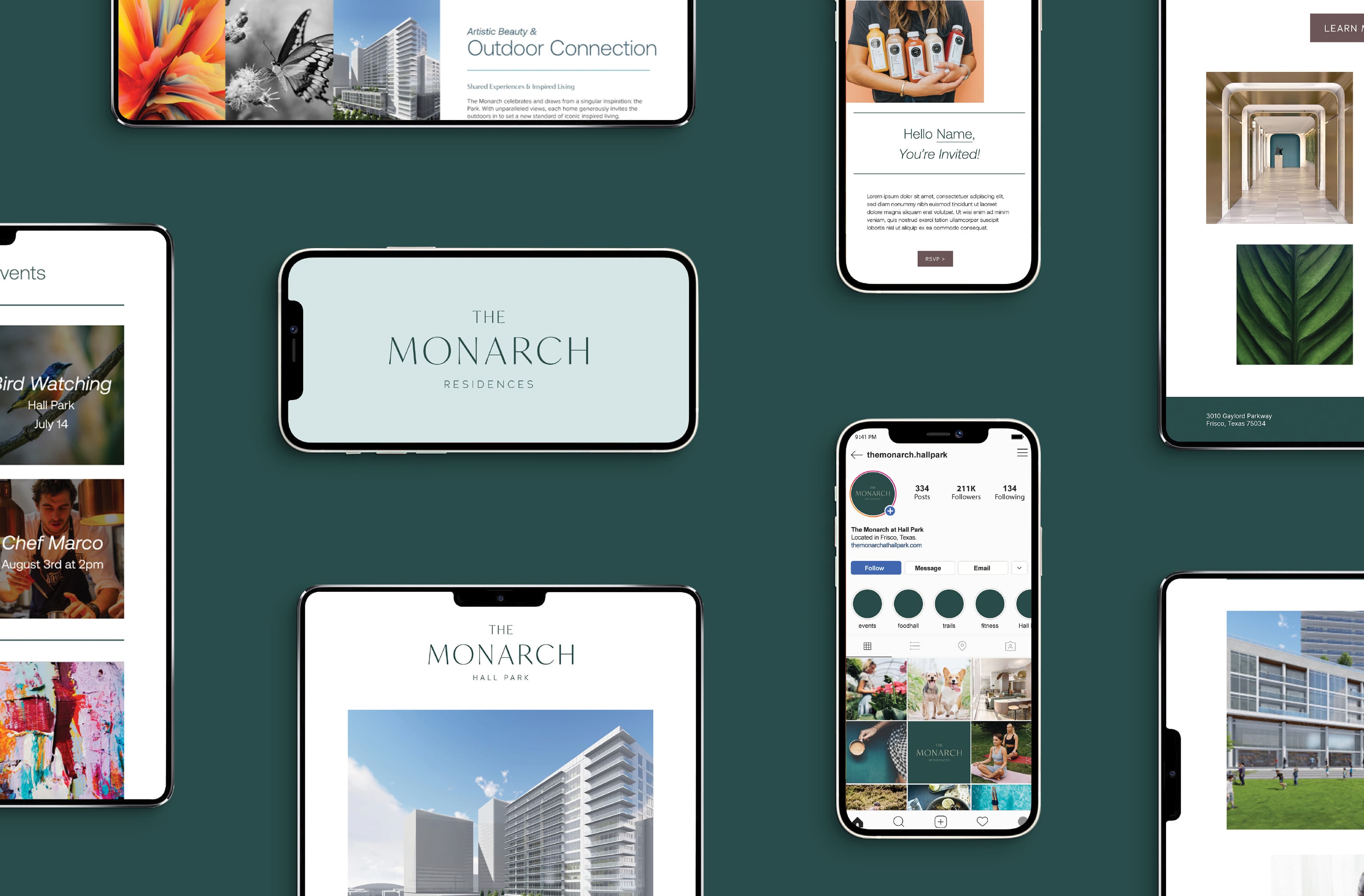 霍尔公园的君主酒店（注：Monarch结合语境可能是特定名称，比如酒店等，若此处有更准确背景信息需灵活调整；HALL Park如果是特定名称，其霍尔公园的翻译不一定准确，可根据实际背景修改） 丨美国丨RSM Design-20