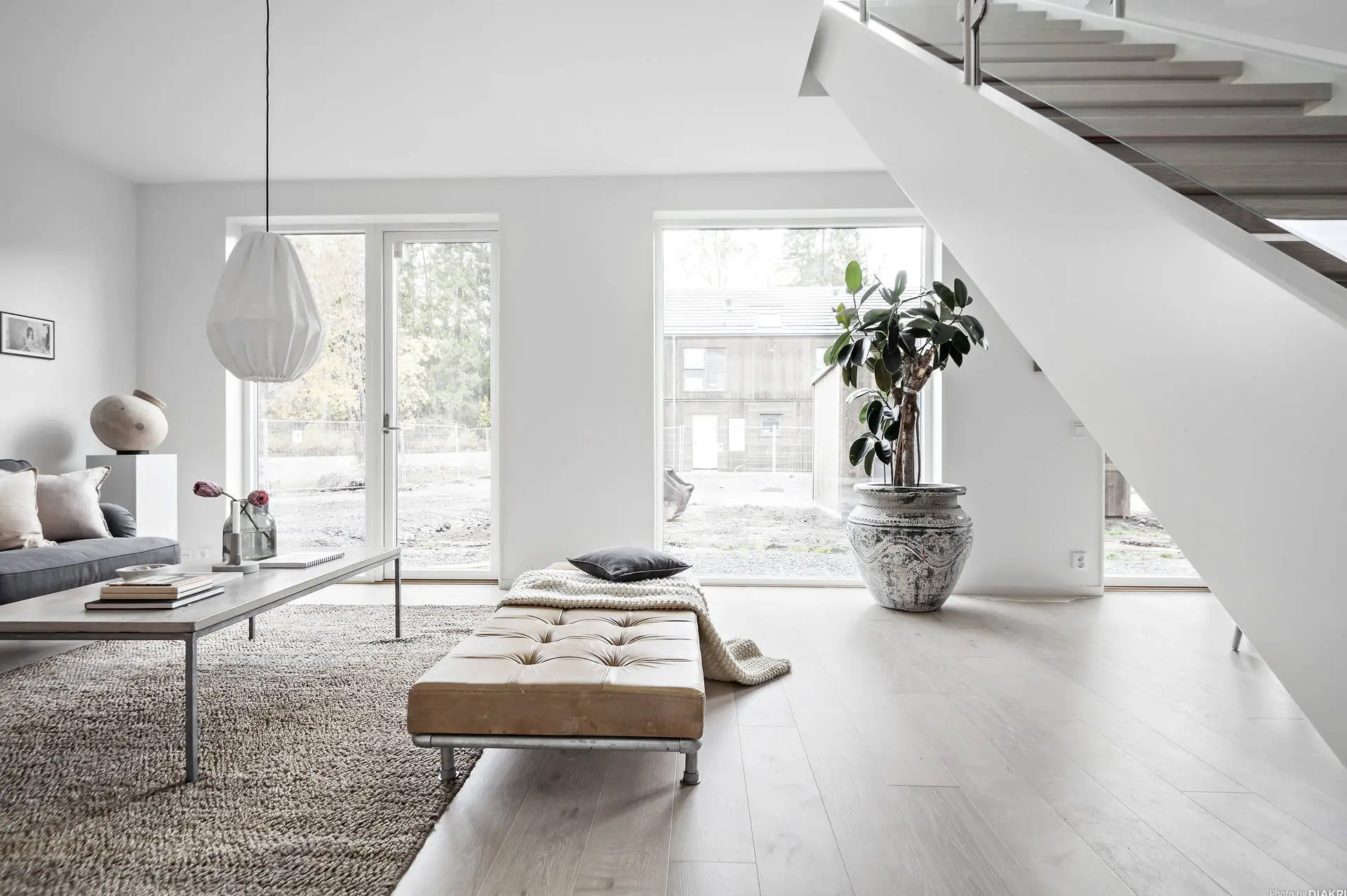 瑞典 47 号公寓的温馨冬季室内设计-17