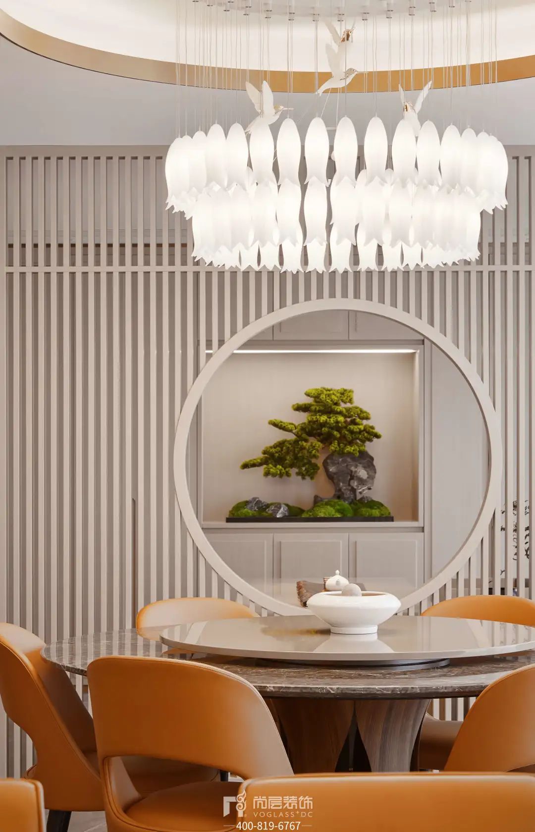 尚层装饰×中信红树湾｜245m²别墅设计，一沙一界，纯粹泰然-49