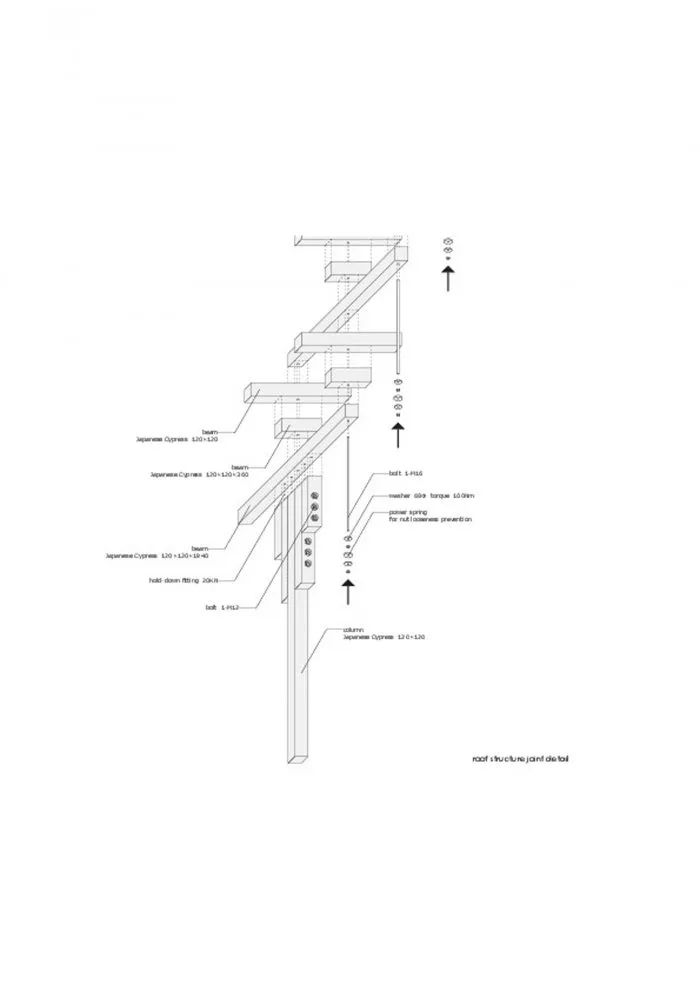 创新木材结构 · 射箭馆与拳击俱乐部丨日本东京丨FT Architects-51