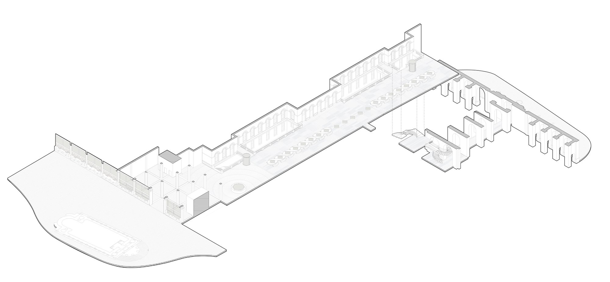 伦敦国王学院斯特兰德校区四方院重建项目丨英国伦敦丨Henley Halebrown-16