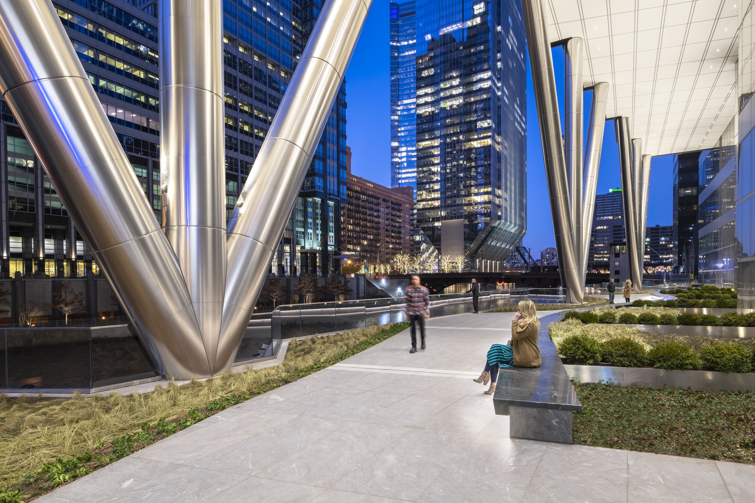 芝加哥 110 North Wacker Drive 办公大楼丨美国芝加哥丨Goettsch Partners-35