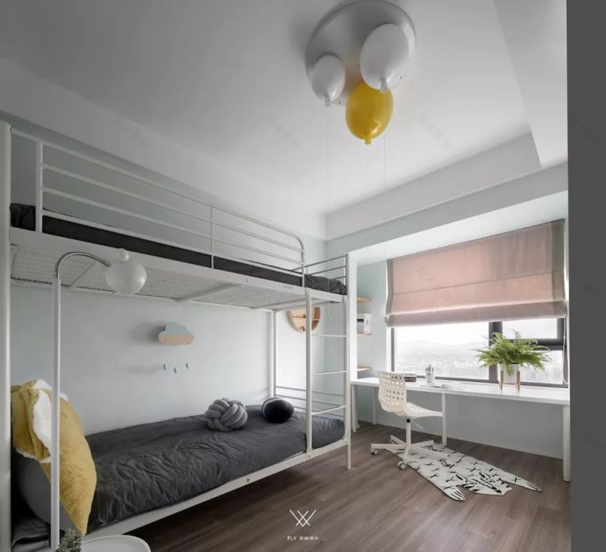 87 平三口之家,阳台变客厅,餐厨全开放,小家也能显得无限大-66