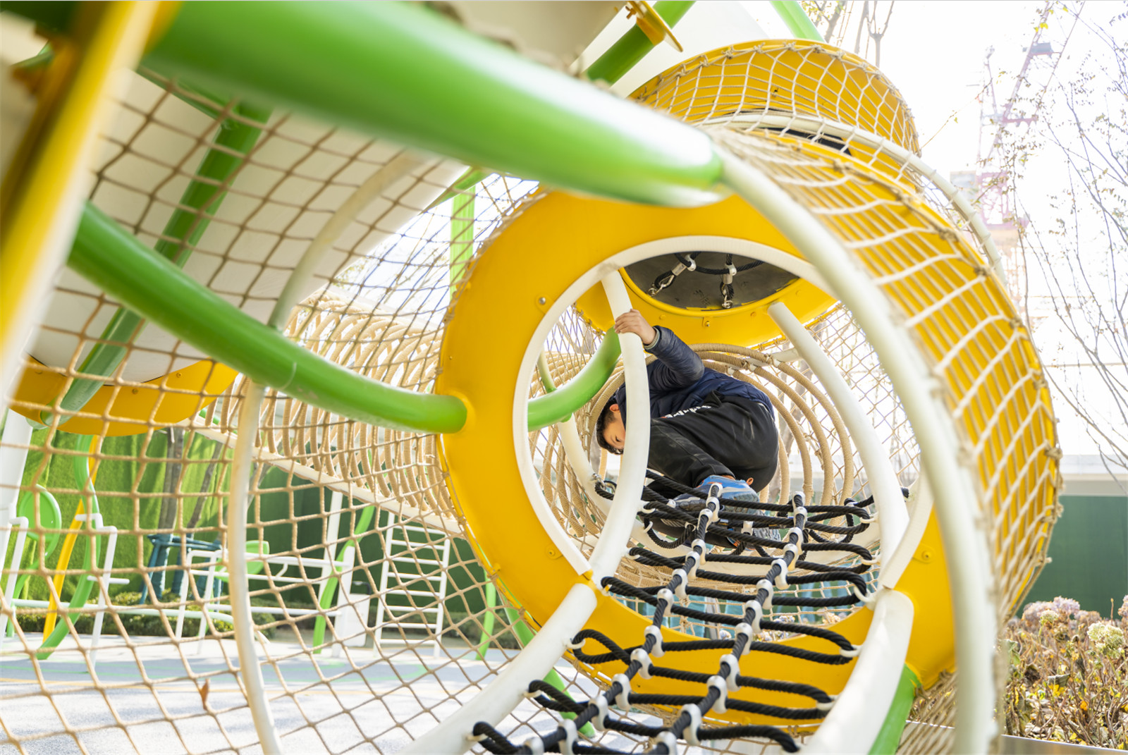 西安云桥连接的儿童游乐区丨中国西安丨季高集团-12