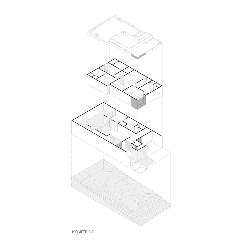 墨西哥 D-4 别墅 | 木质立方体与户外庭院打造独特空间-37