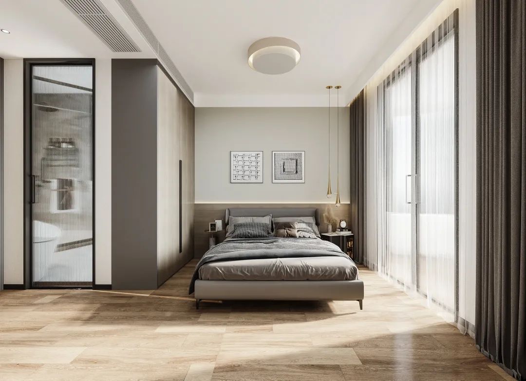 紫薇西棠 · 现代简约的温暖之家丨中国西安丨西安.大小空间设计-19