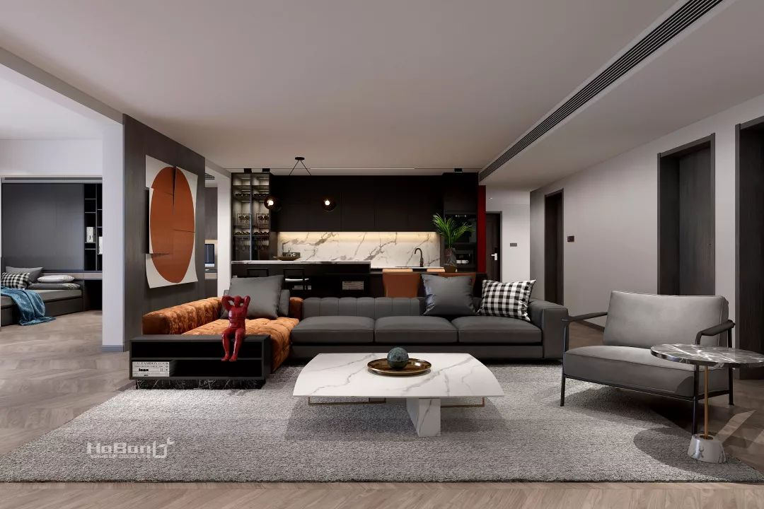 现代轻奢,打造精致生活空间-12