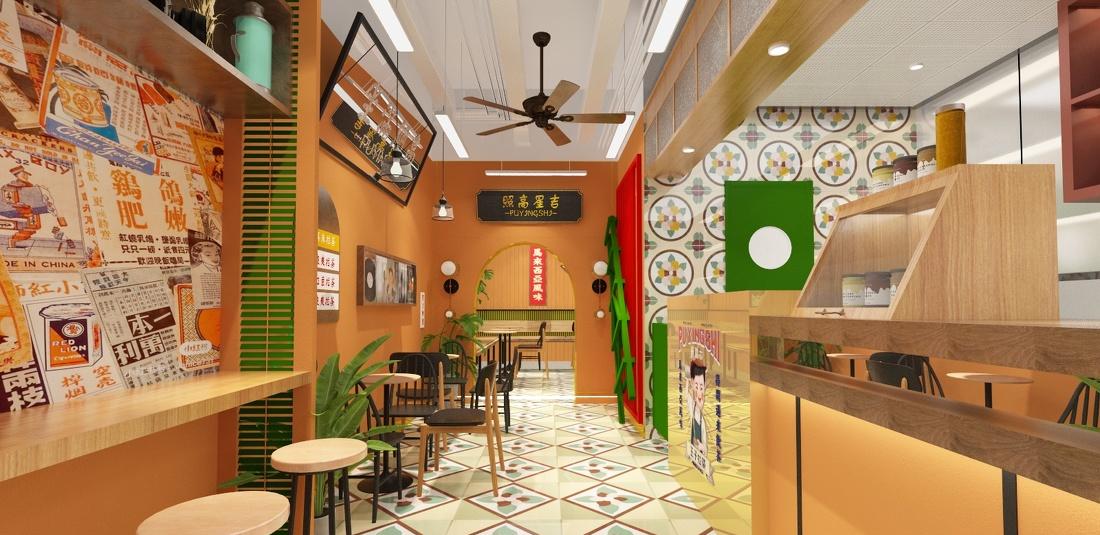 王子拉茶 南洋东南亚风 茶饮店 餐饮品牌-9