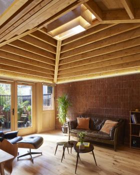 北伦敦哈林盖砖石别墅丨英国伦敦丨Satish Jassal Architects