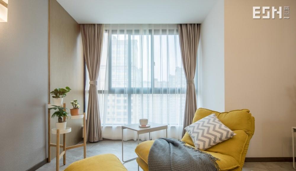 西安融侨城 110㎡北欧风旧房改造,自然舒适家居空间-1