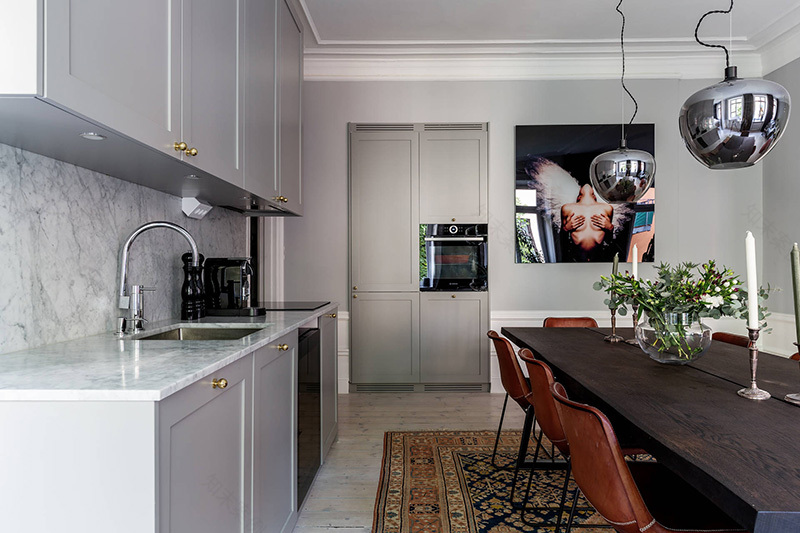 斯德哥尔摩时尚北欧风一居室公寓-7