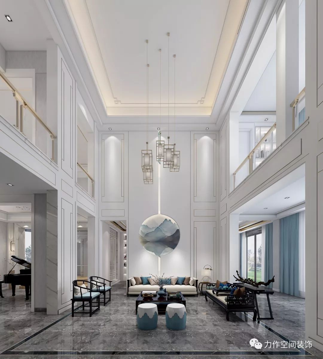 万科玲珑湾新中式大宅设计 | 自然禅意，简约优雅-36