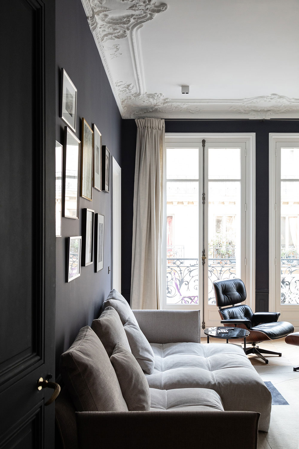 巴黎中心哈斯曼建筑优雅公寓设计-24