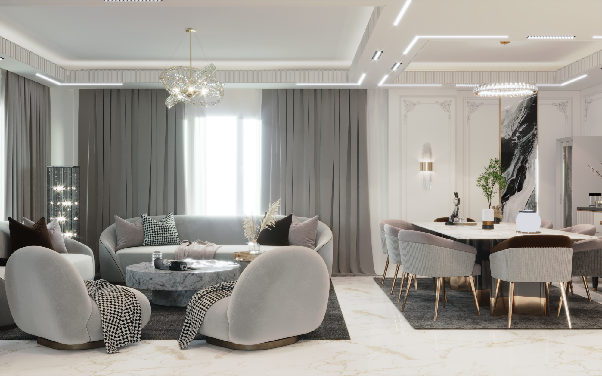 Living room & Reception-6