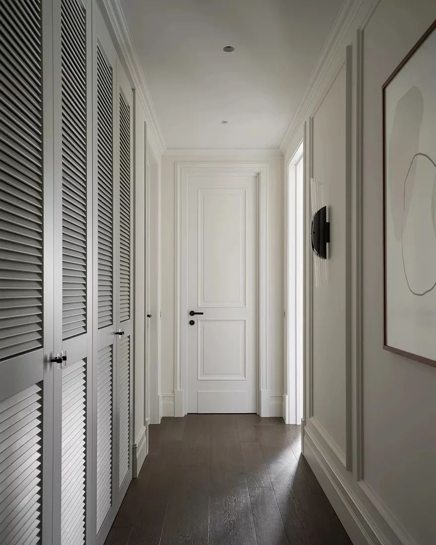 夫妻俩的 147㎡单色空间设计丨Valery Senkina-16