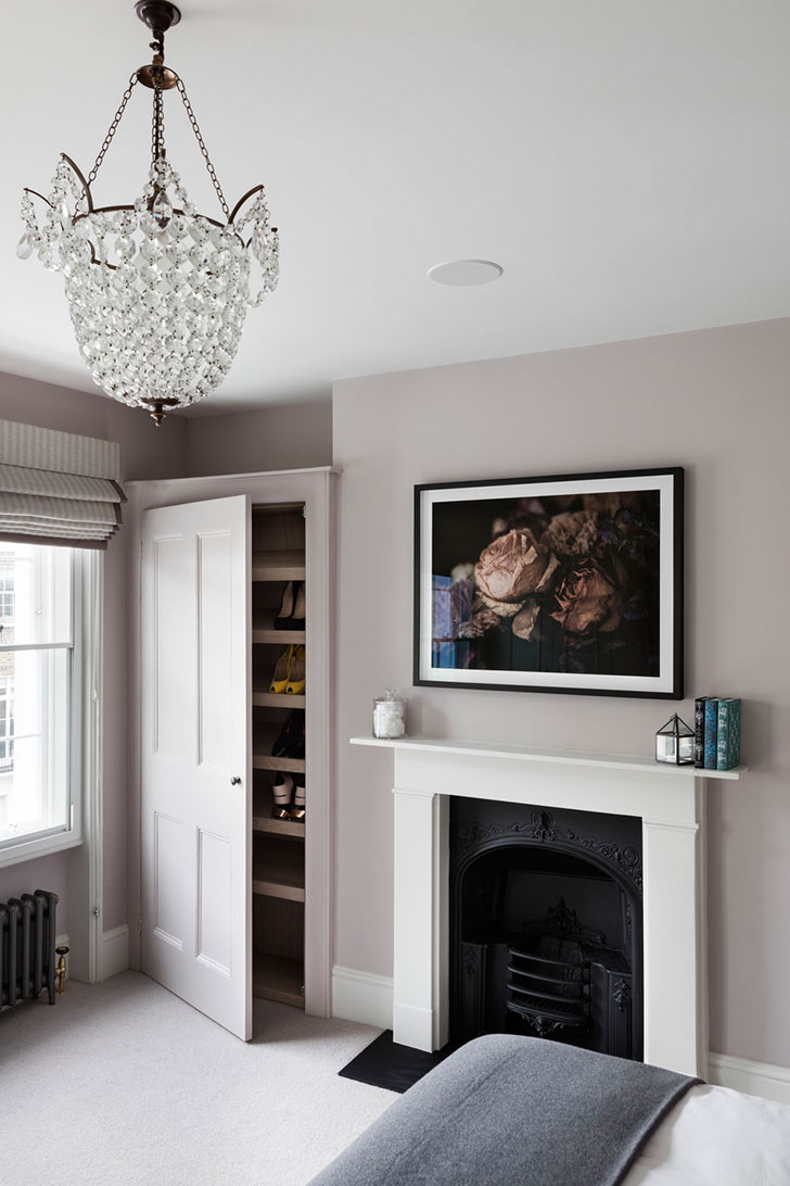 伦敦切尔西优雅复古现代家居设计-21