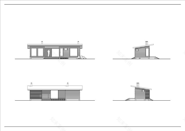 波罗的海岛屿上的现代原木建筑-20