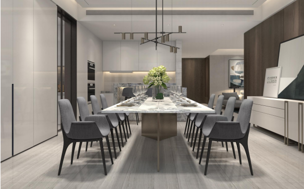 东方海滨的现代雅奢 | 海域阳光 A1 户型样板间-4