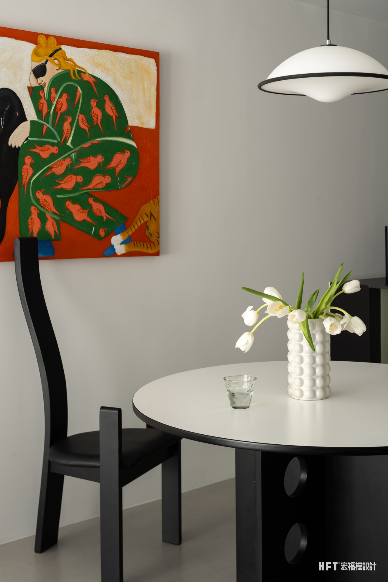 宏福樘设计 · 125㎡极简添趣,呈现多元中古摩登风貌丨中国成都-11