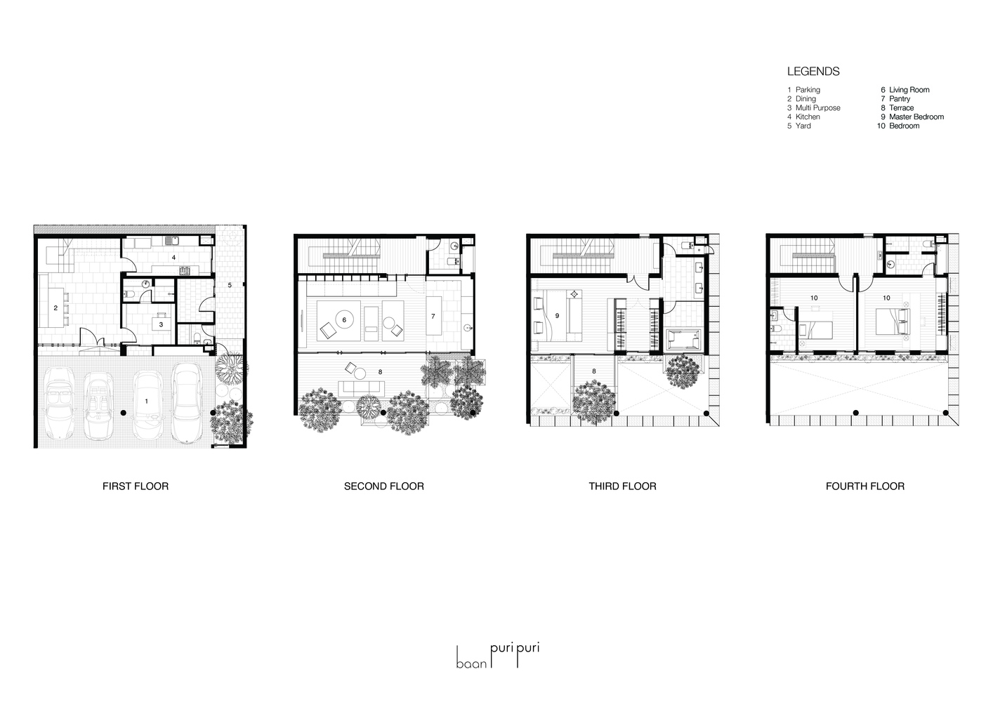 泰国高花园住宅-36