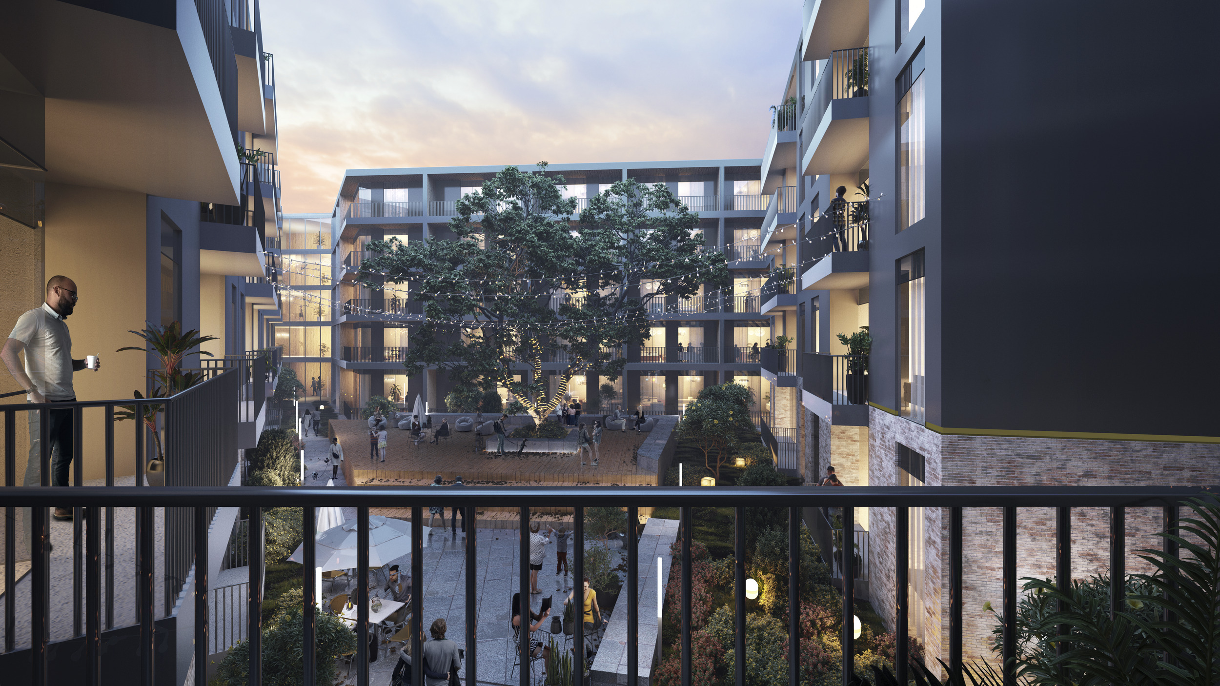 Austin East 社区“树屋”公寓-10