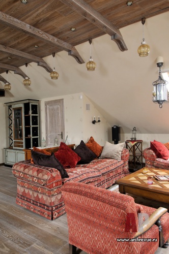 老法国风格住宅室内设计丨加尔фаян Светлана,沃尔кова Марина-44