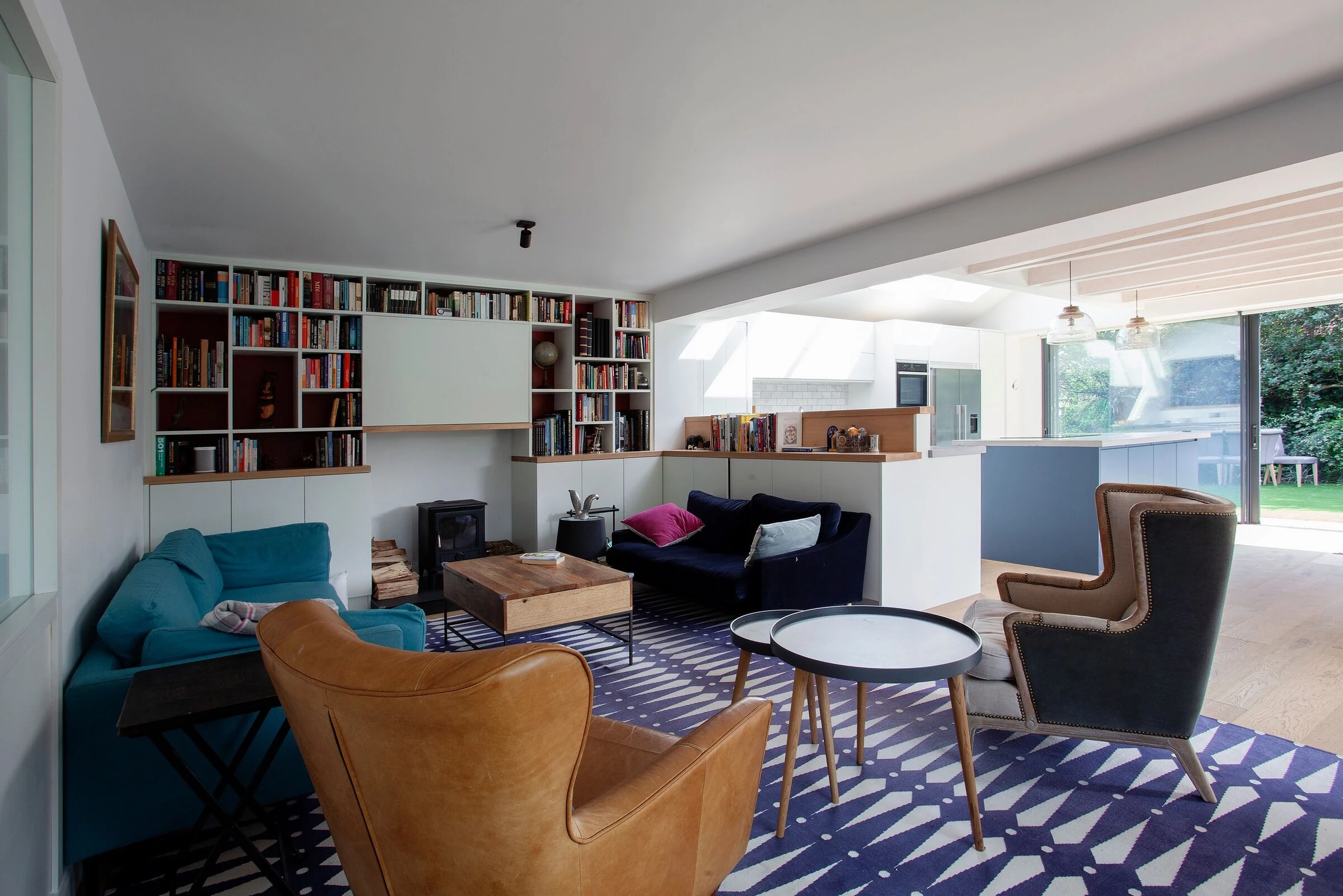 伦敦河畔的船屋改造-15