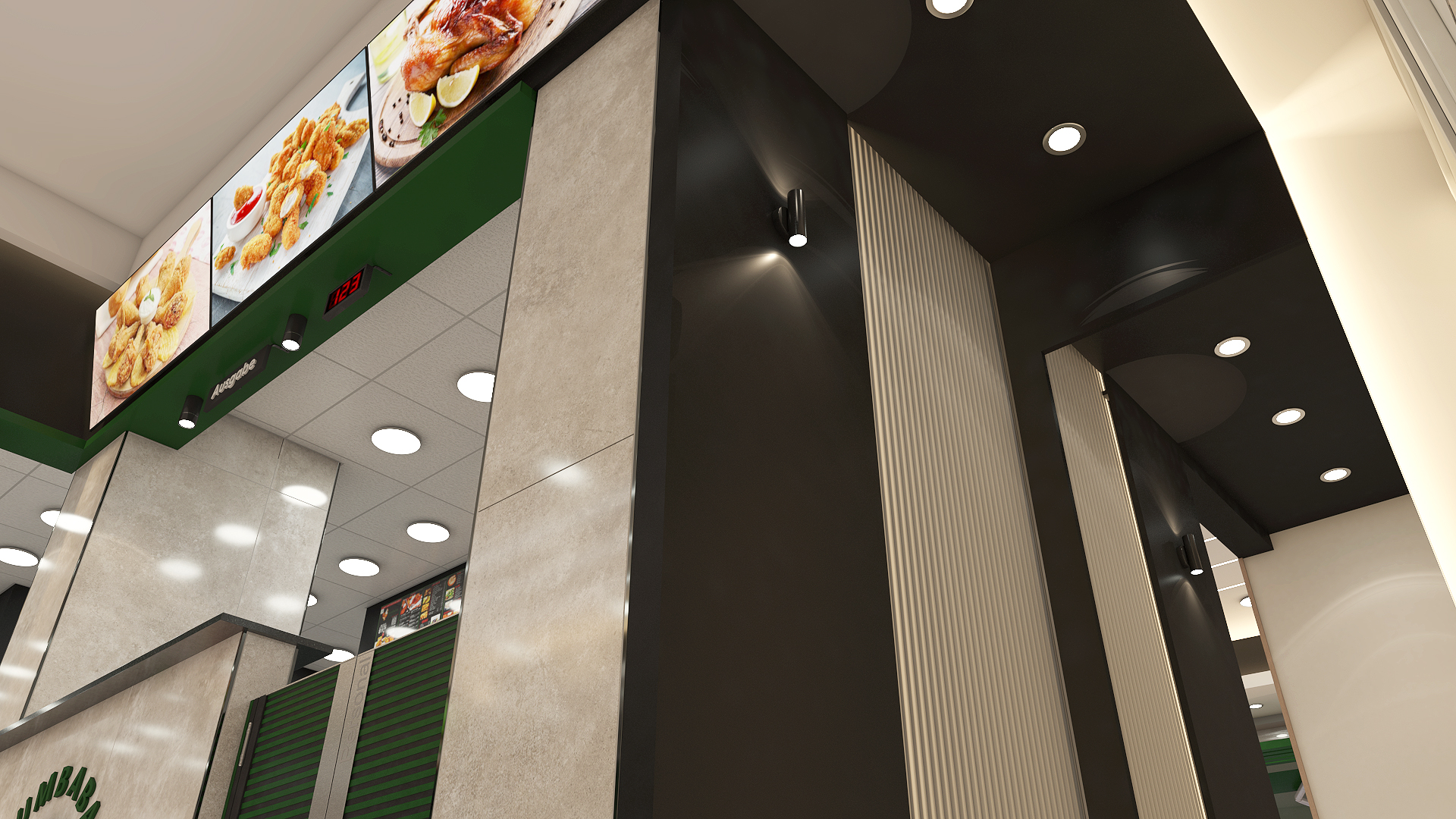 Humbaba Chicken House Berlin - Interior Design 3D-14