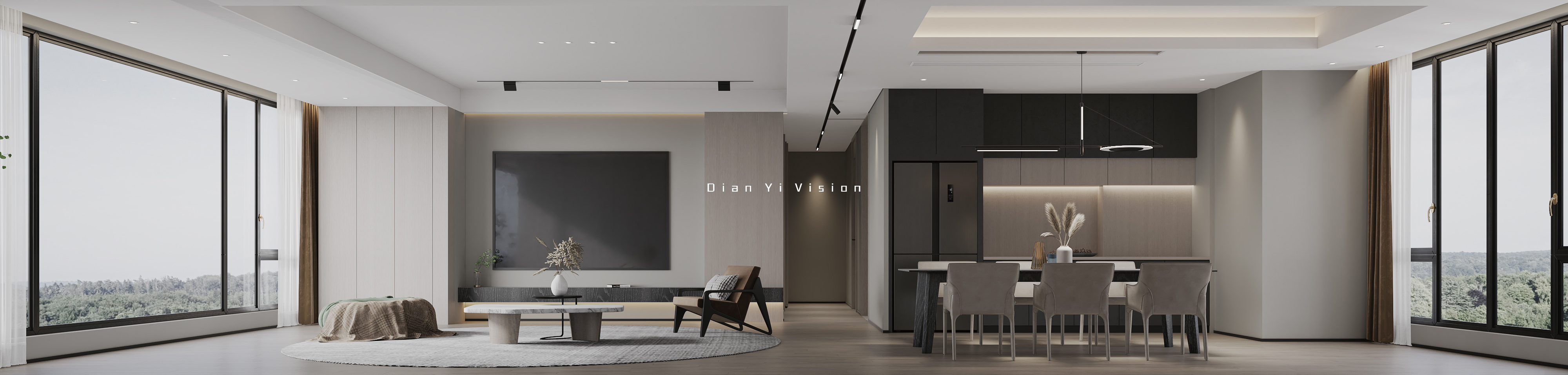 现代简约风平层设计-11