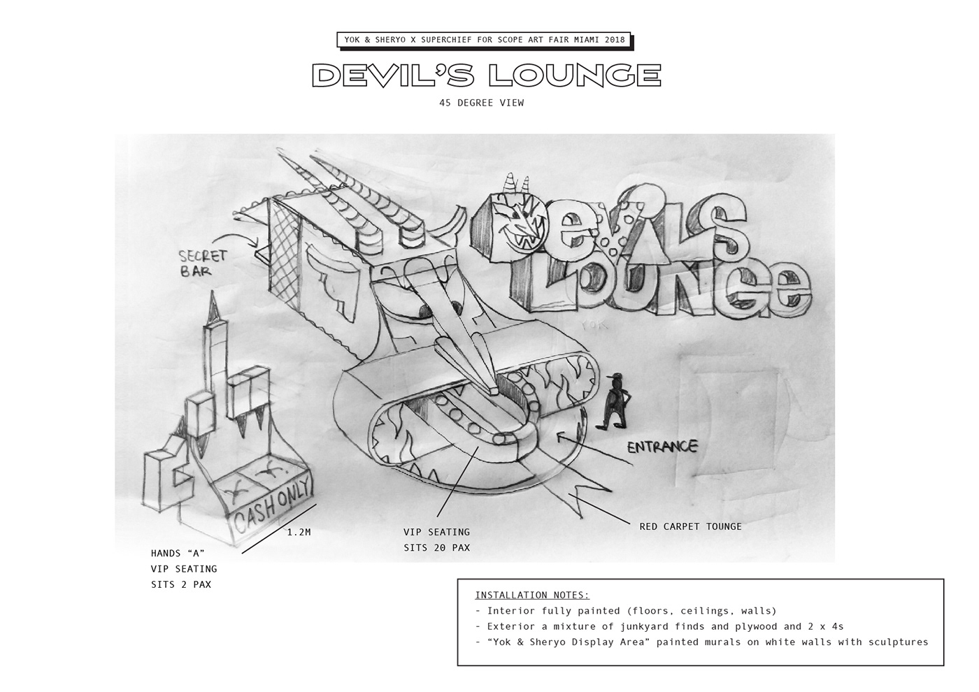 Miami Scope 艺术博览会的 VIP Lounge 设计-1