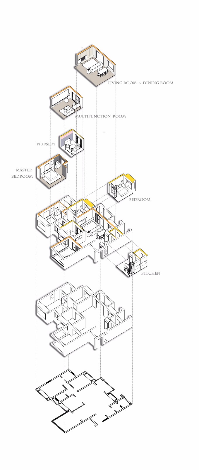 248㎡北欧风别墅  壹阁设计-26