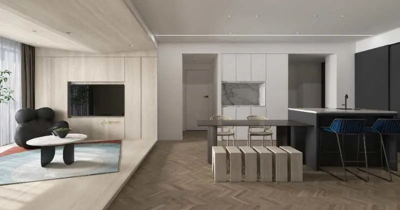 90 后情侣的简约治愈系美家,打造温暖慵懒的生活空间-62