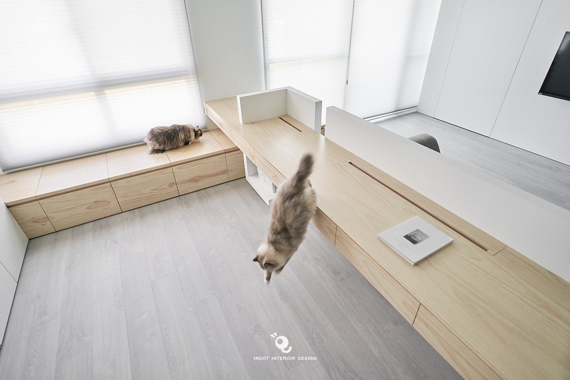 桃园小清新两人两猫的家丨虫点子创意设计-27