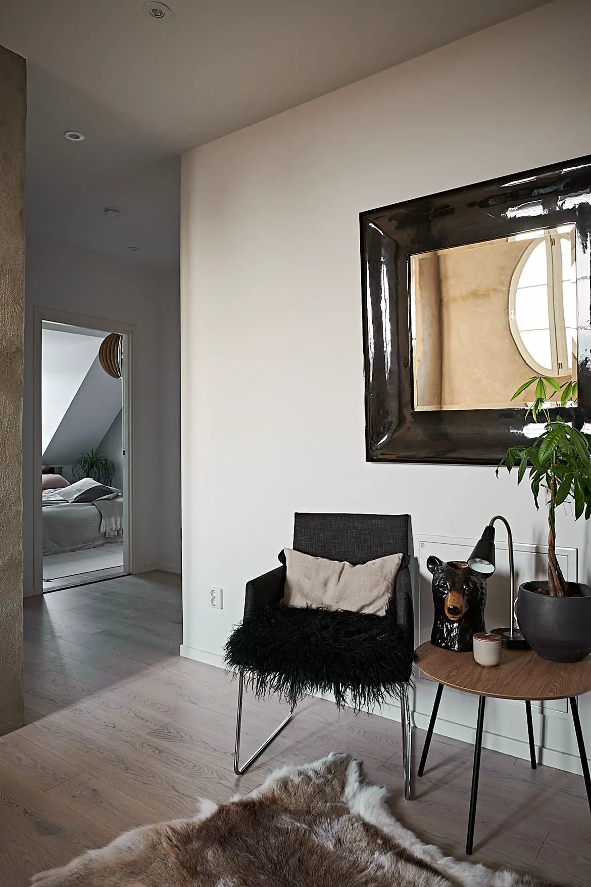 瑞典百年建筑顶层公寓的魔力夜晚-25