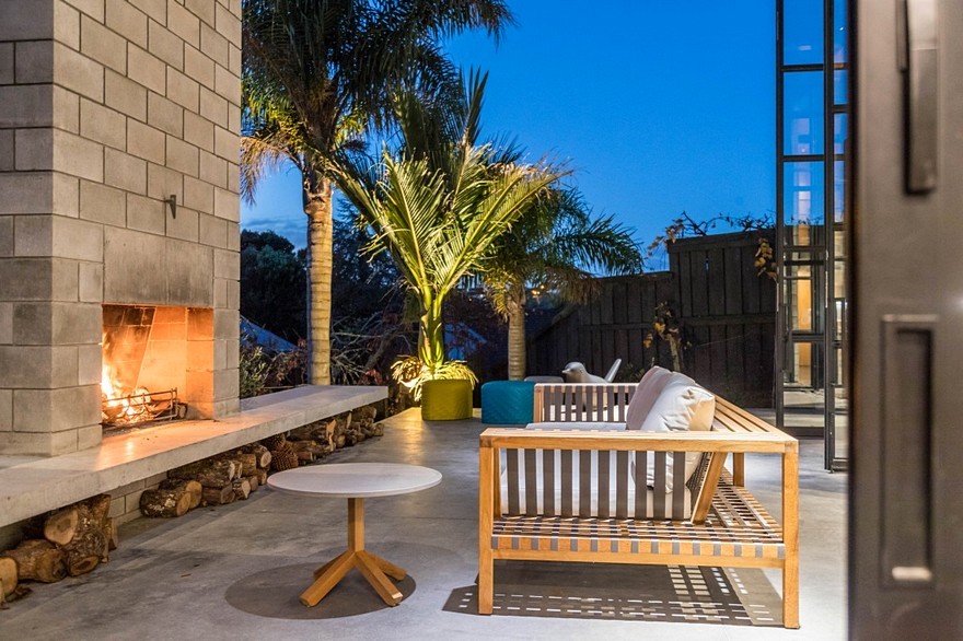 Double Height Living Spaces Add Drama to This Industrial-Style House-21