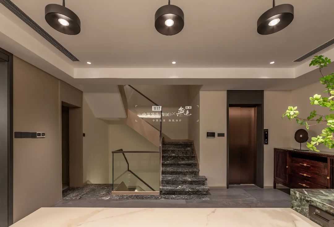 550㎡现代中式别墅丨中策装饰-27