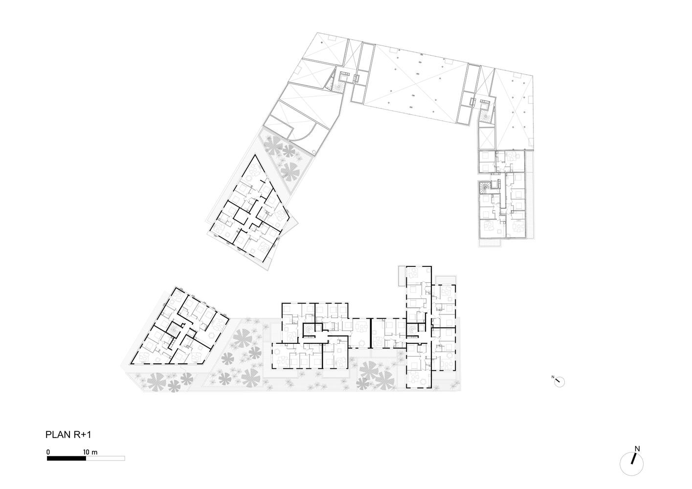 Jeanne D´Arc Residence 建筑设计丨法国丨Christophe Rouselle Architecte-35