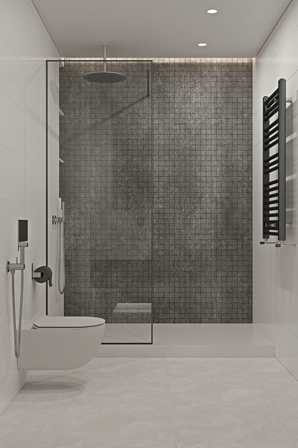 100平米 乌克兰基辅简约风空间设计-20