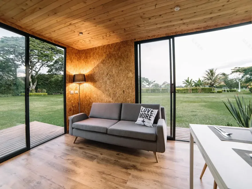 38m2 模块化木屋设计,极致空间利用-4