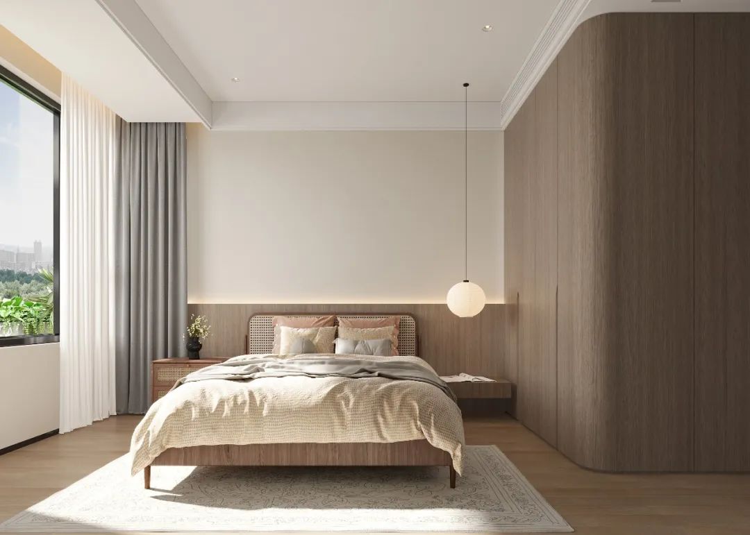 沁润之居 · 现代诗意的住宅设计丨柒颜设计-42