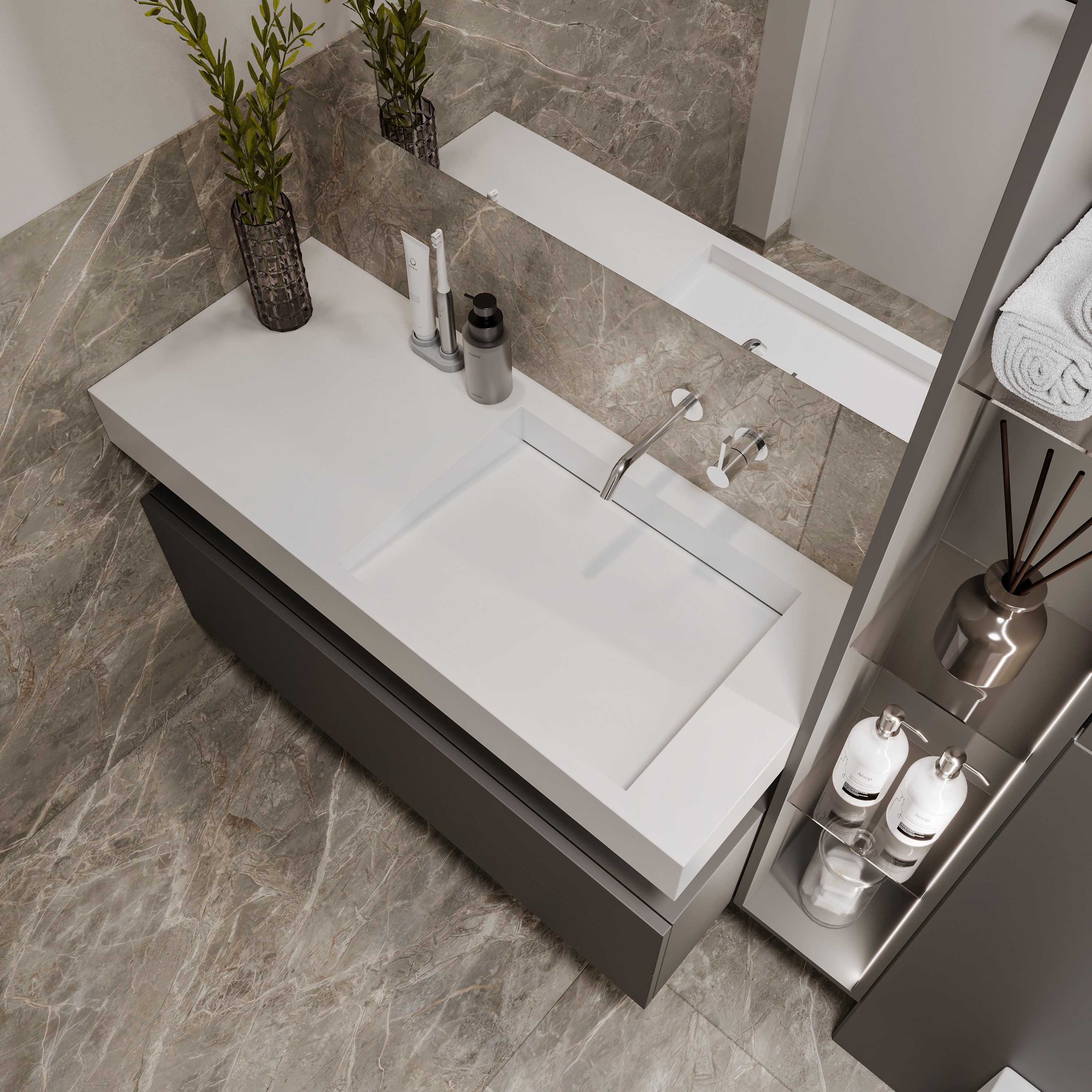 Bathroom Render H-2