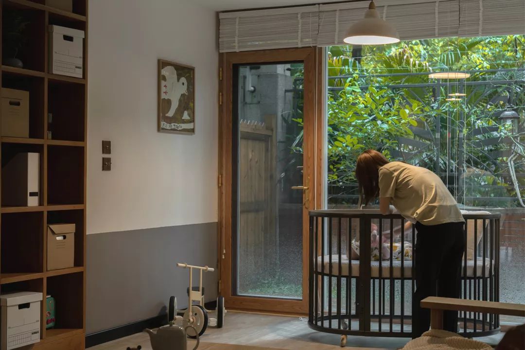 成都 72㎡度假风住宅 | 原木元素与低饱和度色彩的完美结合-33