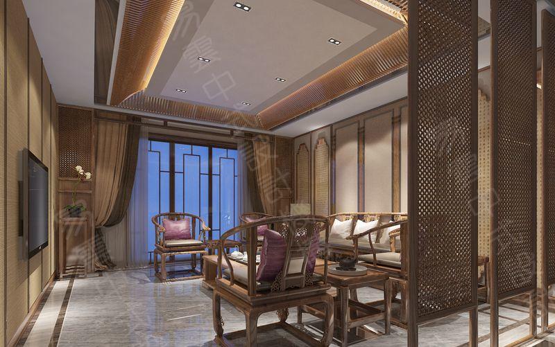 常州320㎡新中式品香会所 | 禅意与现代简约的融合-4