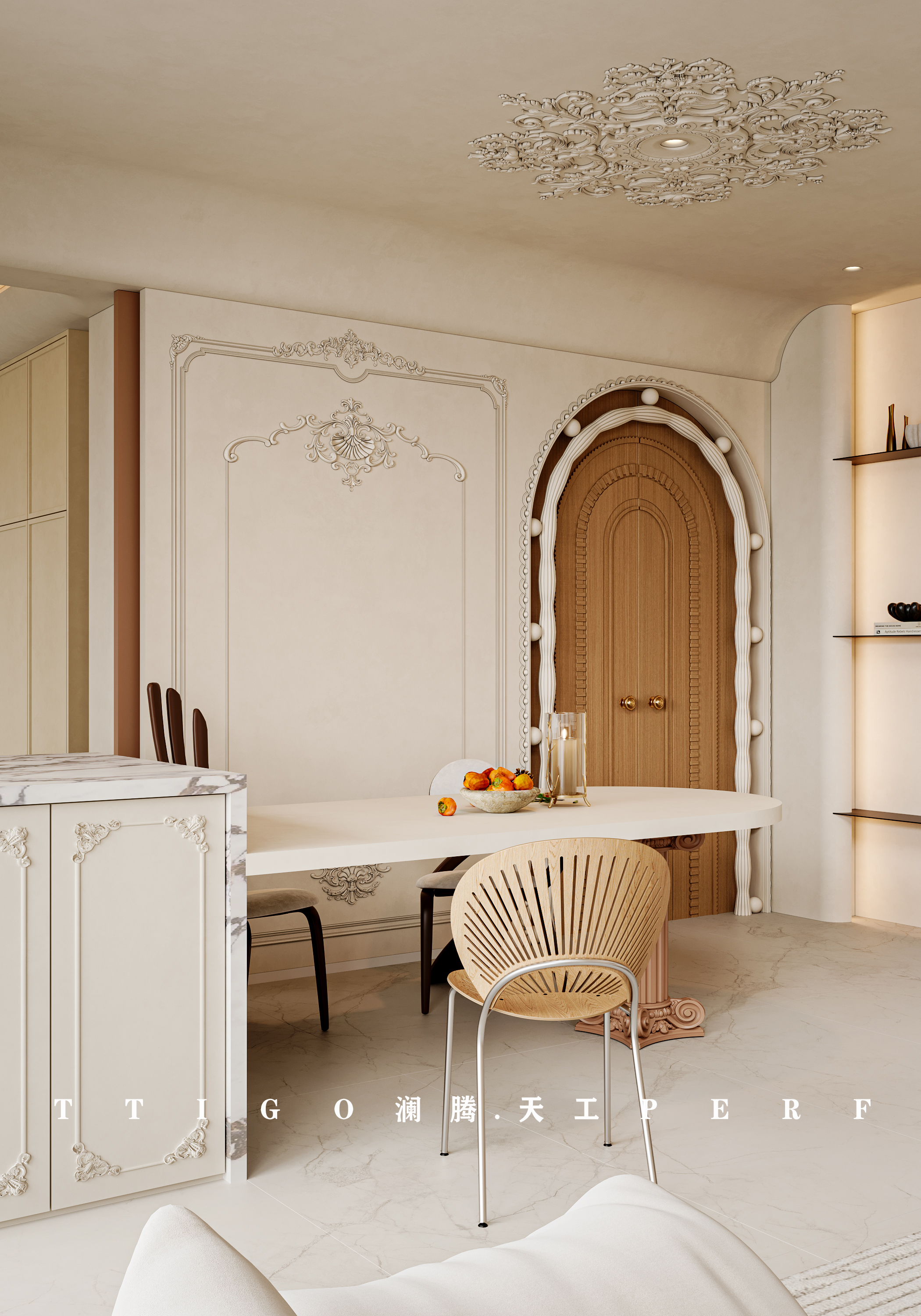 爱惨了这温柔精致的奶油调法式-4