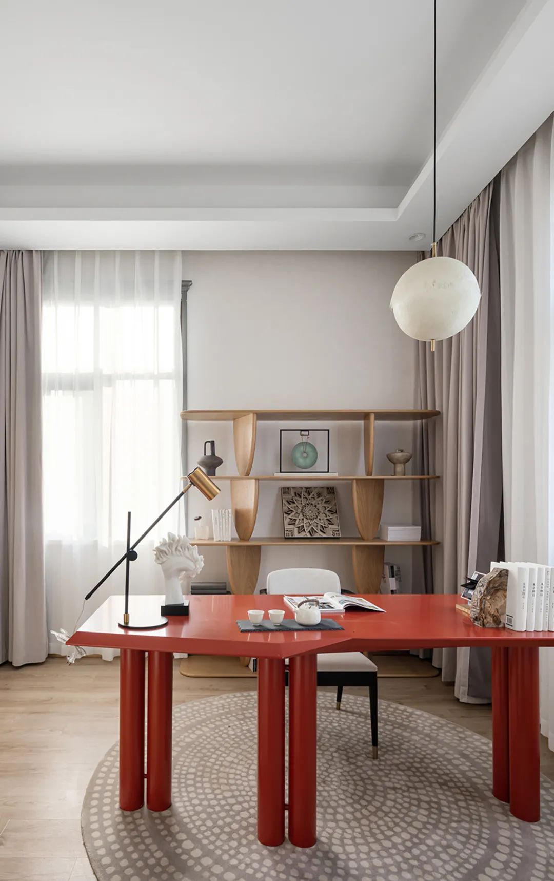 春风十里样板 · 复古中古风设计重塑优雅生活空间丨路明,王岩,刘伟-54