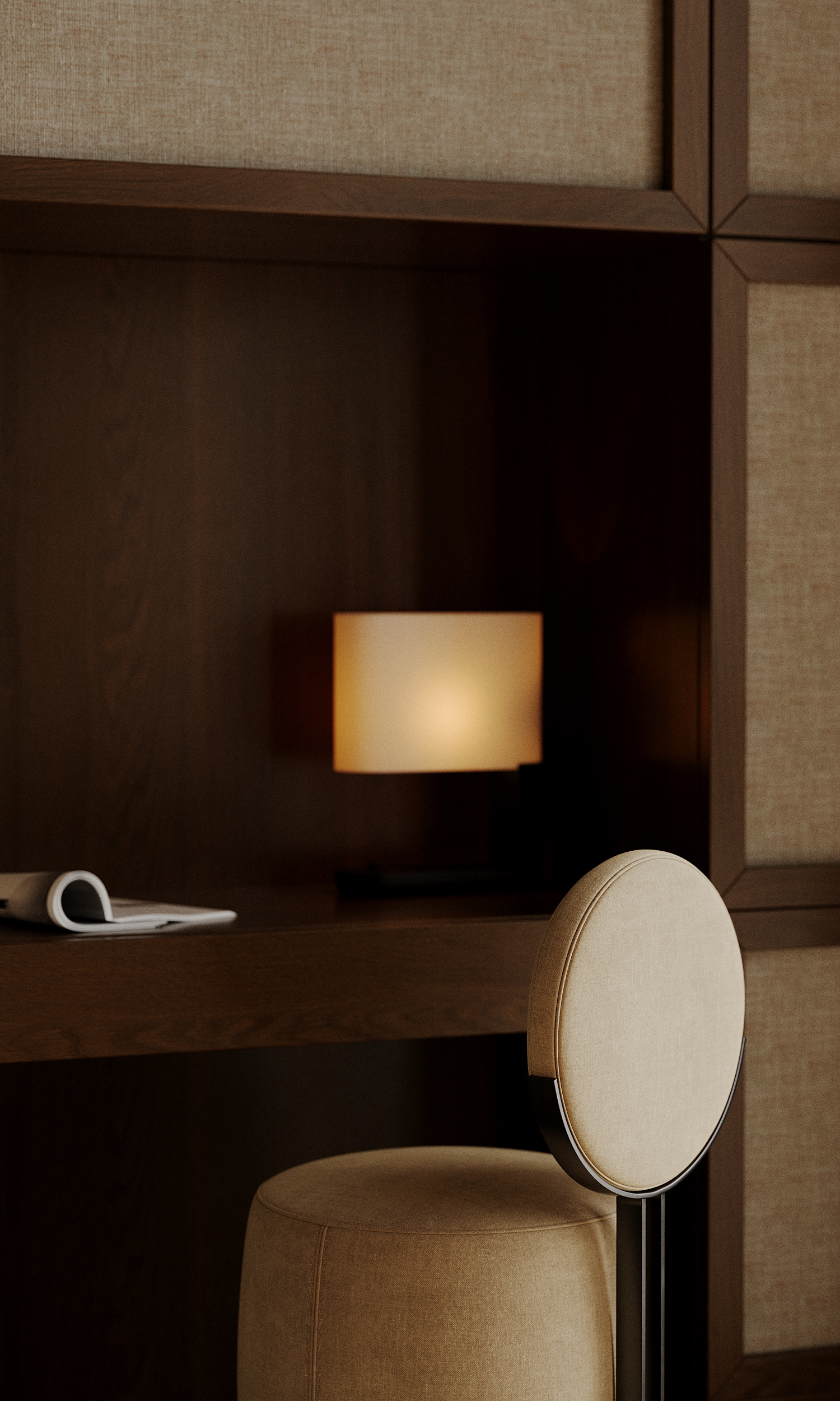 卧室设计概念丨viktoria tikhonova-6