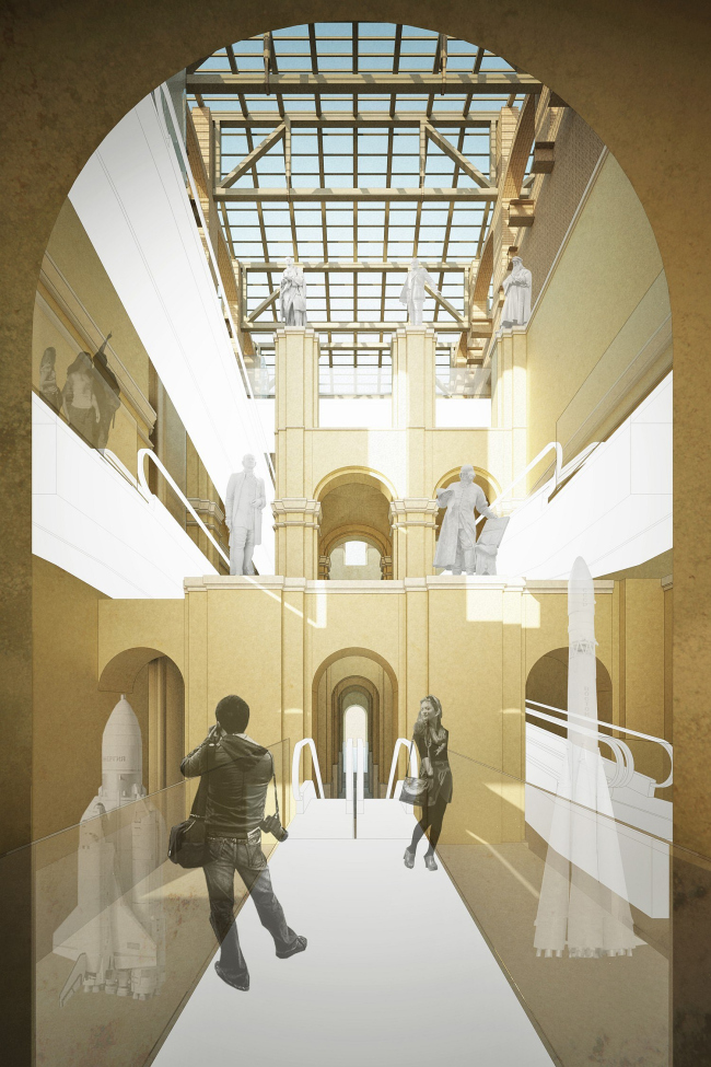 莫斯科理工博物馆建筑改造设计丨俄罗斯莫斯科丨“工作室44”-38